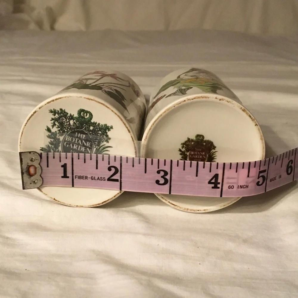 PORTMEIRION Vintage Botanic Garden Oil & Vinegar 8.5”